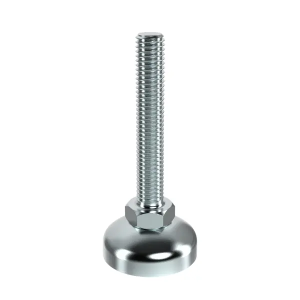 Steel levelling foot M12 Ø 30 or 45 mm | LeanProducts